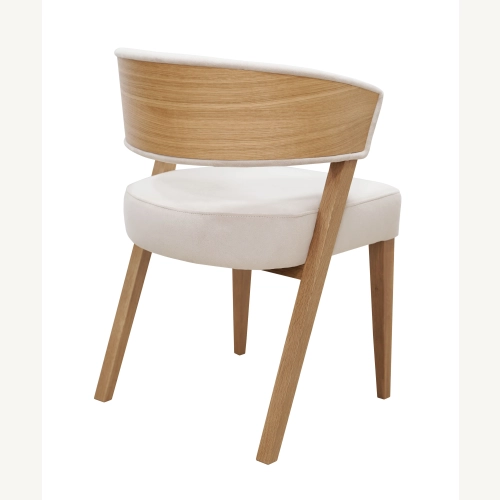 PRODUCENT Krzesło Drewno Lite Dębowe KR-206 Tkanina